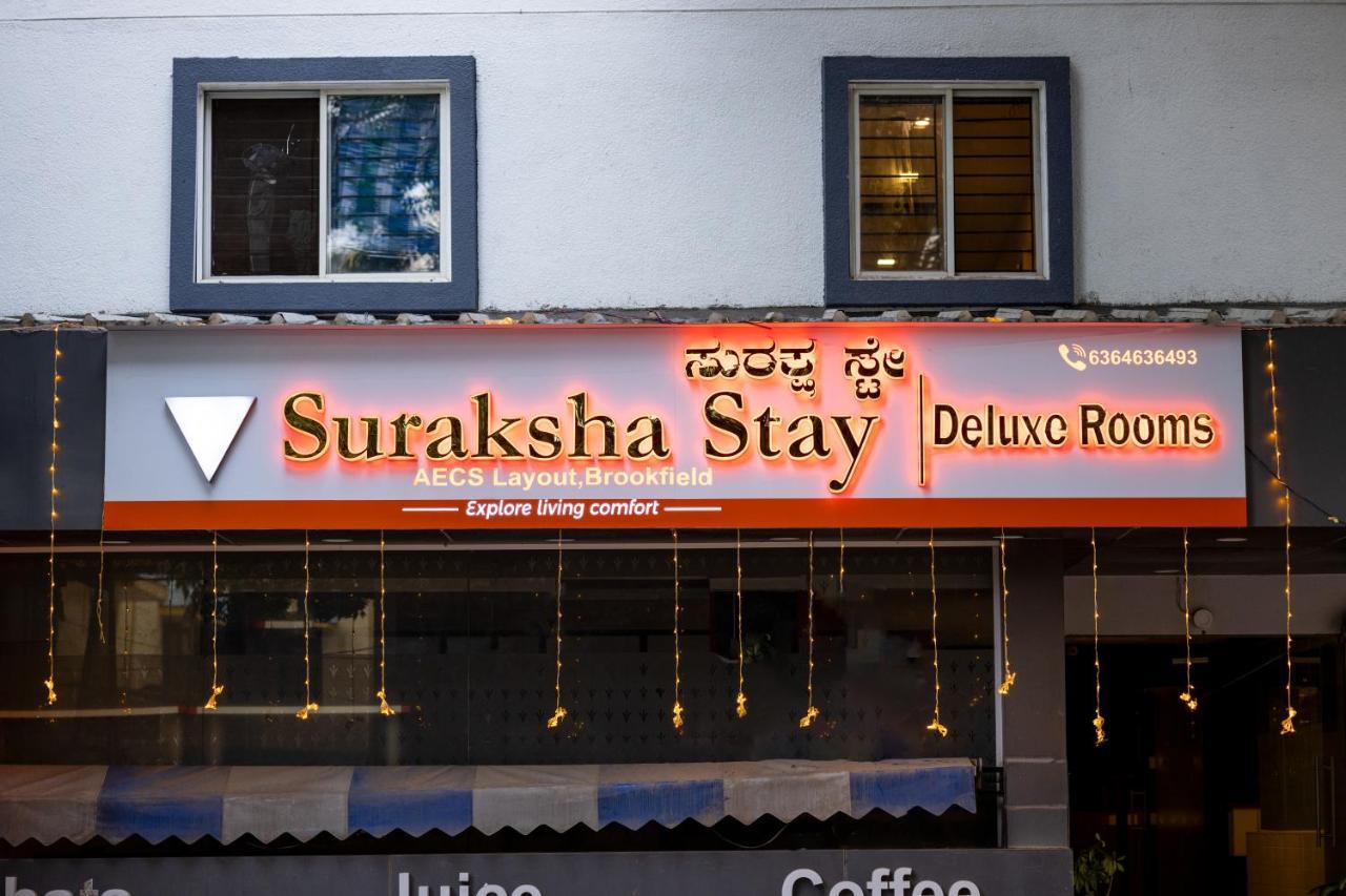 Suraksha Stay Brookfield Hotel Bengaluru Zewnętrze zdjęcie
